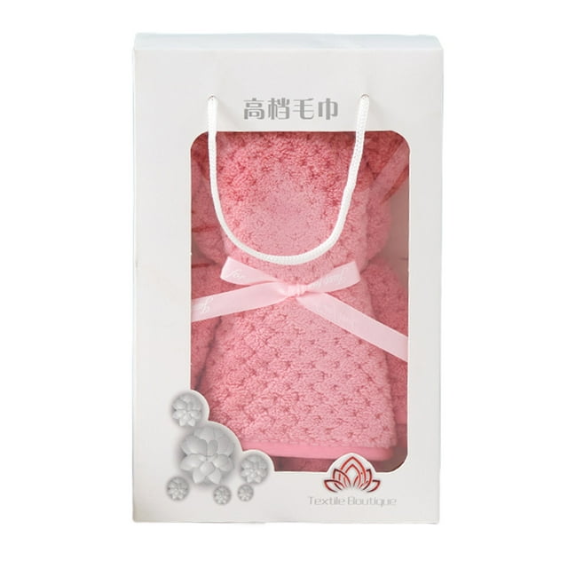 Nilvkv Ingenious Warp Knitted Pineapple Reseau Towel Gift Bear Towel High Density Fleece Gift Ins Style