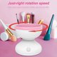 thumbnail image 5 of Pincel de maquillaje eléctrico, limpiador automático de ordenador portátil, herramienta de limpieza de pinceles de maquillaje de belleza de varios tamaños USB (blanco + rosa) ER, 5 of 5