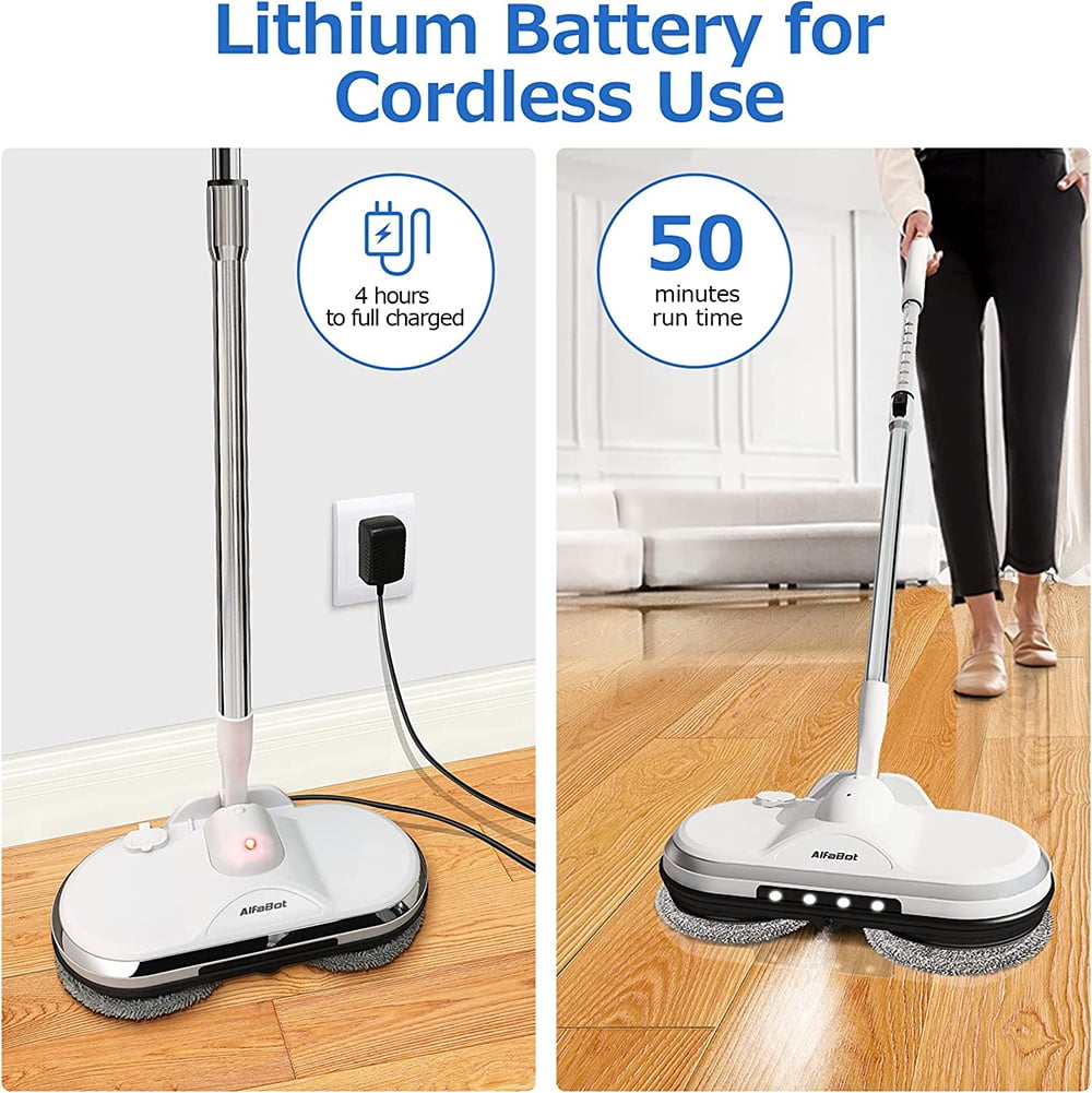 SUNYOU Cordless Mop Electric Mops for Floor Cleaning