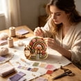 thumbnail image 5 of Whimsical Village 3D Art Set, DIY Craft Projects, Handmade Gifts Perfect for Adult Beginners and Craft Enthusiasts, 5 of 10
