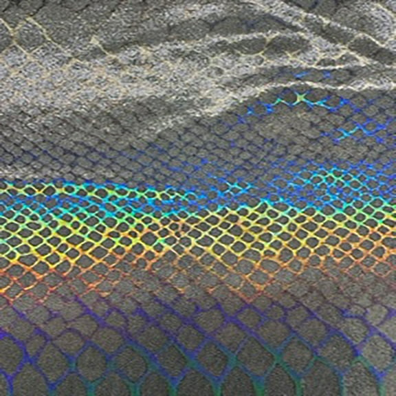 Spandex Palace Holographic Nylon Spandex 4-Way Stretch Fabric, By the Bolt