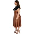 thumbnail image 2 of Vestido/Falda juvenil Roman Fashion/Tallas Extras, 9510 (Café) cafe 40 Roman Fashion F-RF-9510-CAFÉ, 2 of 6