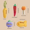 thumbnail image 5 of Pawsible 5 Pack Foodie Cat Toy Set, 100% Premium Cat Herb Filling, Natural Stimulation for Cats, Durable for Teething, Perfect Kitte, 5 of 5