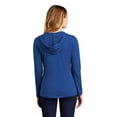 thumbnail image 2 of District Women's Perfect Tri Long Sleeve Hoodie. DM139L, 2 of 4