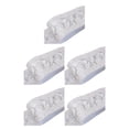 thumbnail image 2 of Thinsony PVC Wall Borders Sticker Instantly Change Look Of Any Room Personalized Home Style Creative silver gray vine 5Set, 2 of 6