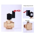 thumbnail image 6 of 1" Energy Saving Operated High Pressure Normally Closed Brass Solenoid Valve 220, 6 of 9