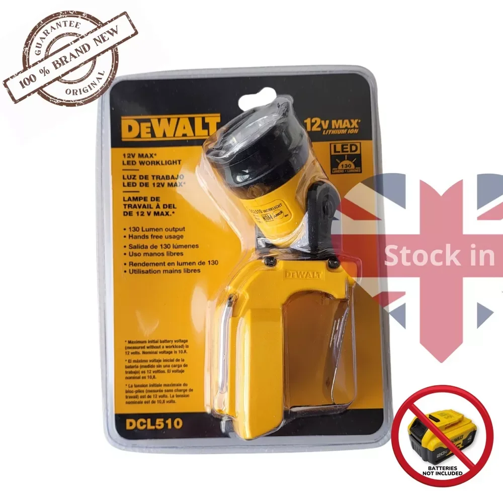 DeWalt DCL510 12V Cordless Li ion LED Work Light Body Only Walmart