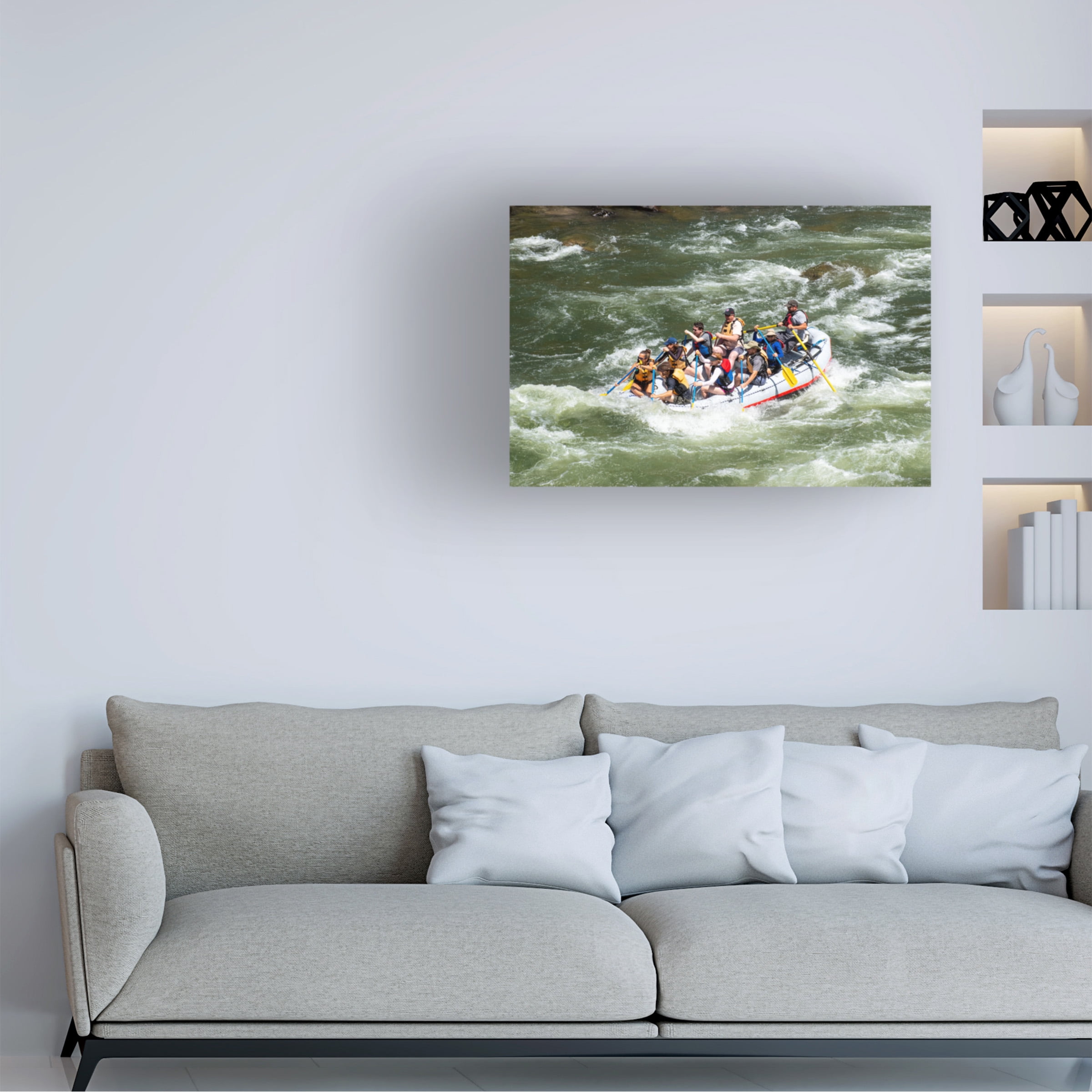 Robert Michaud 'Raft 3' Canvas Art