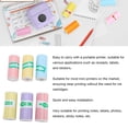 thumbnail image 4 of Thermal Paper, Thermal Printing Paper Self Adhesive Smoothly Multi Color  for Photo Note Label, 4 of 7