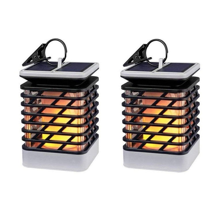 2 Pack - Solar Lights Solar Lanterns Dancing Flame Outdoor Hanging Lanterns Lights Decoration Lighting Solar Powered Waterproof Umbrella Lanterns Night Light Auto Sensor for Garden Patio Yard 2 Pack - Solar Lights Solar Lanterns Dancing Flame Outdoor Hanging Lanterns Lights Decoration Lighting Solar Powered Waterproof Umbrella Lanterns Night Light Auto Sensor for Garden Patio Yard