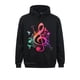 thumbnail image 2 of Sudadera con capucha premium con estampado de pájaro agudo y instrumento musical Sudadera con capucha de manga larga para hombre para el DÍA DE SAN VALENTÍN Sudadera con capucha grupal, 2 of 5
