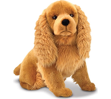 stuffed cocker spaniel