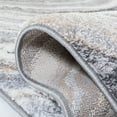 thumbnail image 6 of SAFAVIEH Cyrus Amelia Abstract Shag Area Rug, Ivory/Gray, 5'5" x 7'6", 6 of 12