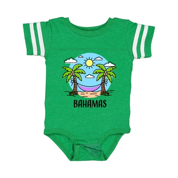 Inktastic Summer Vacation in the Bahamas Boys or Girls Baby Bodysuit