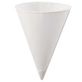 thumbnail image 2 of White Paper Cone Cups, Snow Cone Cups,Coated Leakproof Cone Paper Cups for Slush, Shaved Ice, Water 400Pcs, 2 of 5
