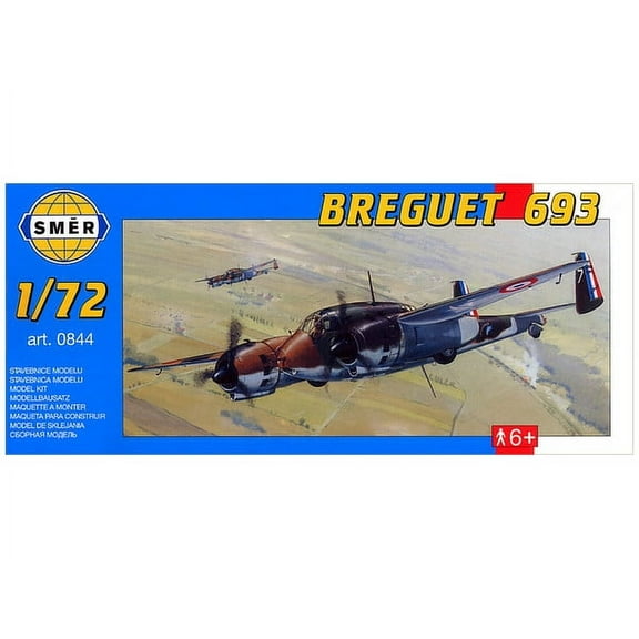 Breguet 693, French WW2 Fighter Bomber (1/72 model kit)