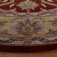 thumbnail image 3 of Safavieh Heritage Oslo Oriental Wool Area Rug, Red/Gold, 8' x 8' Round, 3 of 11