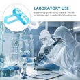 thumbnail image 2 of KAKOWELY 2PCS Test Tube Rack Professional Tube Rack School Laboratory Tube Rack,6.89"X2.17"X1.57", 2 of 5