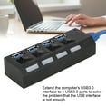 thumbnail image 4 of Divisor USB 3.0 de alta velocidad, concentrador USB de 4 puertos, puerto de expansión con fuente de alimentación, 4 of 9