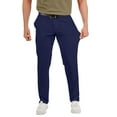 thumbnail image 1 of Inadays Men's Pants Stretch Golf Work Pant Workout Pants Mens Hiking Pants Waterproof Pant with Zip Pocket, Dark Blue, S, 1 of 9