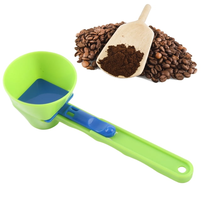 Cuchara Deslizante De Proteína En Polvo, Embudo De Cuchara De Café De Plástico, Reutilizable, Apto Para Lavavajillas, Resistente Para El Hogar