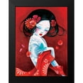 thumbnail image 2 of Sybile 15x18 Black Modern Framed Museum Art Print Titled - Slinky, 2 of 5