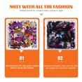 thumbnail image 3 of LOLIPPYY 3 Sets Glitter Craft Sequins Assorted Color Pumpkin Shape for Nails Decor, 3 of 6