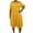 Yellow, variant on Odeerbi Summer 2025 Casual Dresses for Women Fashion Solid Burnt Flower Hollow Short Sleeve Round Neck Maxi Loose Dress Yellow