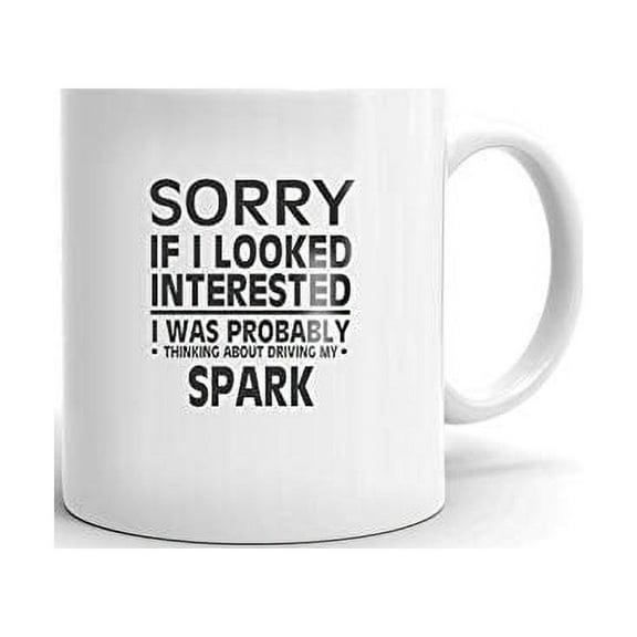 Thinking about my SPARK Driver Coffee Tea Ceramic Mug Office Work Cup Gift 11 oz