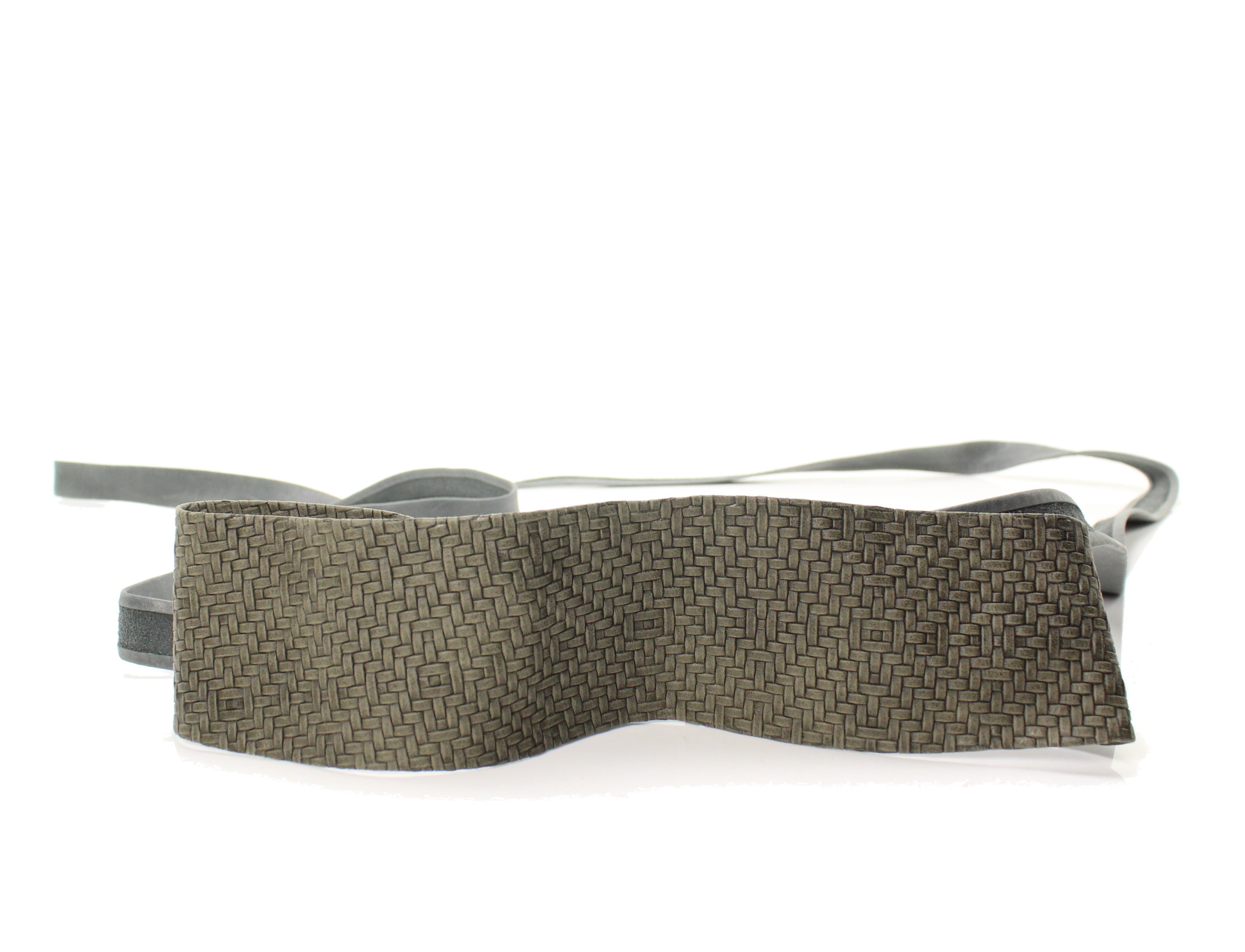 ADA Womens Belt Olive Green One Multi Wrap Woven Leather One Size
