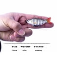 thumbnail image 6 of NIBOLOG 7cm 8.5g Reusable Artificial Bait 6 Sections Vivid Swimming Posture Five Specifications Fake Fishing Lure for Fishing Enthusiast, 6 of 8