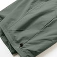 thumbnail image 5 of hlysgo Men's Quick Dry Cargo Shorts Big and Tall Drawstring Lightweight Breathable Short Sports Outdoor Shorts with Zipper Pockets Green,3xL, 5 of 5