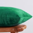 thumbnail image 4 of Home Soft Things Textured Velvet Pillow Covers (Set of 2), - Eden - 14" x 26", 4 of 6