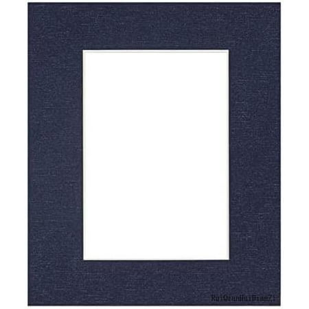 

20X24 Mat Bevel Cut For 16X20 Photos - Acid Free Navy Canvas Ture ecut Matboard Baing Board And S Seal Photo Mat Bag - For tures Photos Framing - 4-Ply in