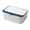 Blue, variant on Dengmore Clutter Storage Containers Baby Wipes Dispenser Wipe Holder With Lids Diaper Wipes Case For Bathroom Refillable Wipe Container With Sealing Design Flushable Bathroom Storage Case Box