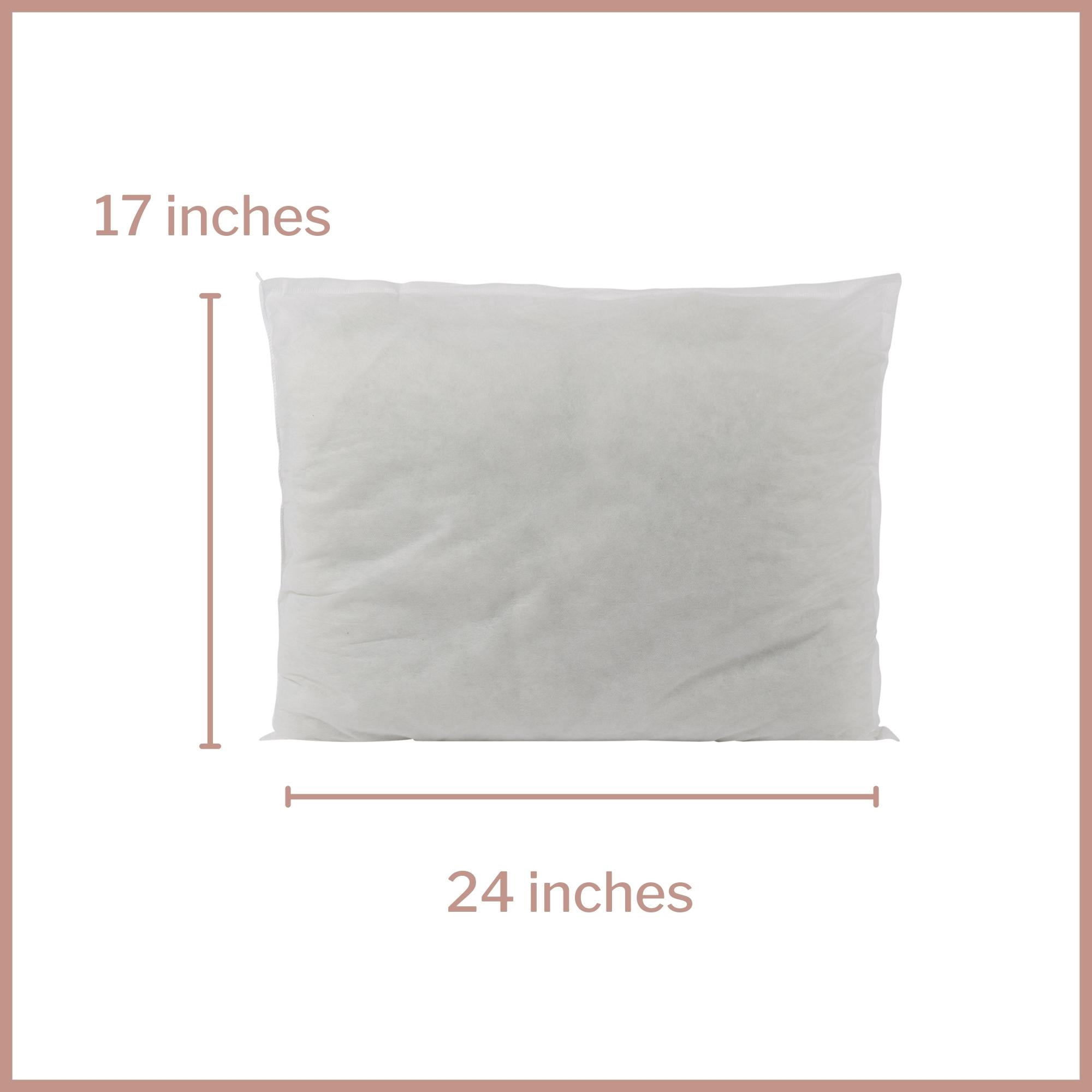 McKesson Disposable Bed Pillow - Standard Size Medical Pillows, 17 in x 24 in, 12 Ct