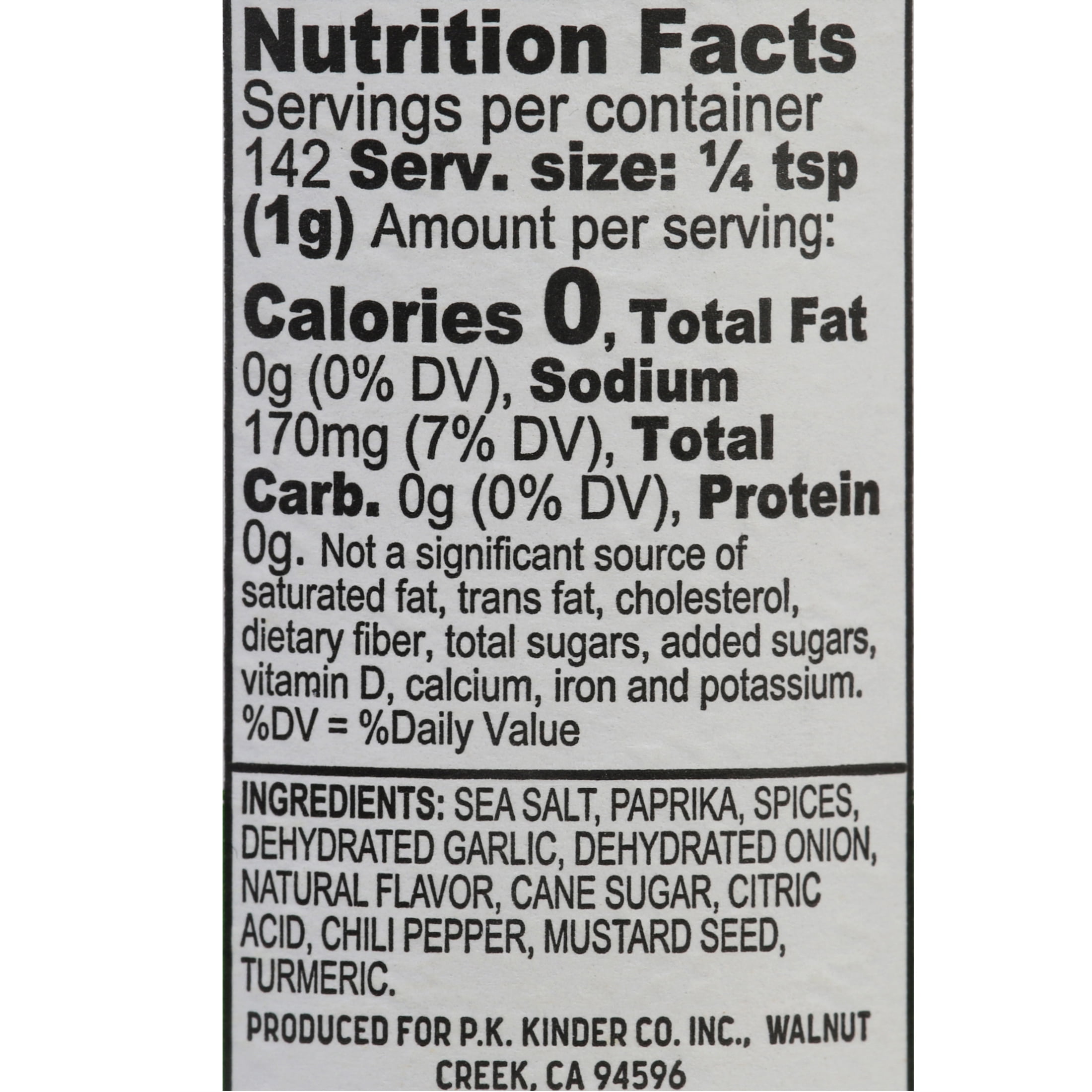 Kinder's Tequila Lime Rub Seasoning, 5 oz