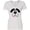 AA-White, variant on Inktastic Cute Dog Face Women's V-Neck T-Shirt