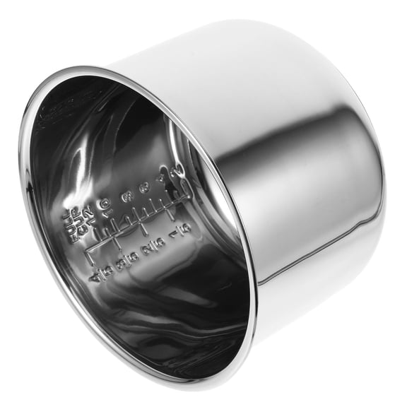 DRAFIDEEP Multifunctional Stainless Steel Rice Cooker Pot for Boiling Steaming and Porridge with Universal Fit