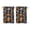Halloween-themed93, variant on Spooky Halloween Kitchen Curtains Set of 2, with Skeleton and Pumpkin Illustration, Semi-Sheer Window Panels 27.5x36in(70x90cm) Kitchen Curtains
