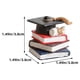 thumbnail image 2 of RENACLIPY 3Ud Adornos Para Pastel De Graduación Con Birrete Y De Resina Seguros Y Portátiles, 2 of 8