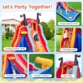 thumbnail image 5 of Barara King Inflatable Bounce House, Large Bounce Castle, Inflatable Bouncers, 5-in-1 Inflatable Bounce House with 2 Water Slides and Large Splash Pool With 750W Blower, 5 of 9