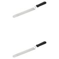 thumbnail image 1 of kurtrusly Stainless Steel Spatula Palette Knife Set Cake Decorating Smooth Tools Kit black & white 27.2cm 1pcs 2Set, 1 of 6