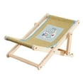 thumbnail image 2 of Silla hamaca para gatos, cama rascadora para gatos, muebles de madera duraderos para gatos, patas antideslizantes. Estilo A, 2 of 9