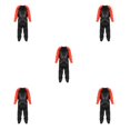 thumbnail image 1 of Naiovety Traje de sauna ligero ejercicio gimnasio casa sudadera con capucha pantalones comodidad óptima rojo+negro L Type2 NO2, 1 of 1