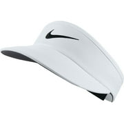 Angle View: NEW Nike AeroBill Tall White Adjustable Visor/Hat/Cap