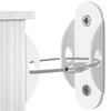 10 Pack Furniture Anchors for Baby Proofing, Anti Tip Furniture Wall Anchors, Secure 400 Pounds Furniture, Bookcase, Dresser to Wall, Earthquake Furniture Straps for Child Safety