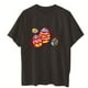 thumbnail image 4 of Camiseta informal de manga corta con cuello redondo y estampado para mujer Pompotops  hkajfhjk461494, 4 of 4