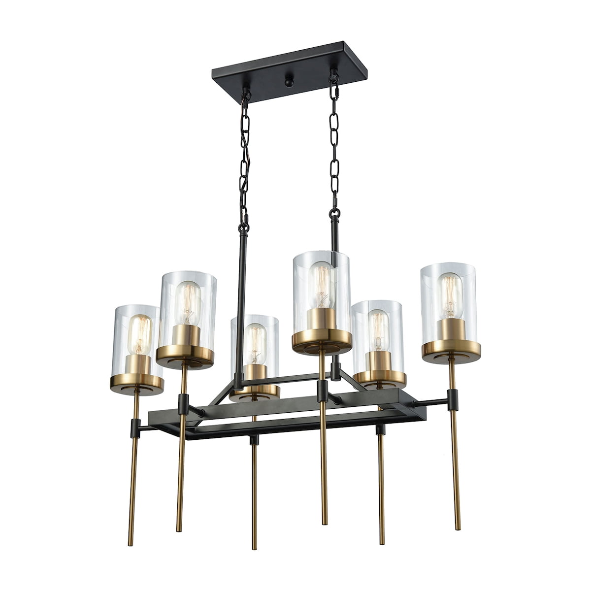 oil rubbed bronze 6 light chandelier