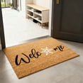 thumbnail image 4 of Welcome Snowflake Doormat 2025, Winter Doormat, Christmas Decor - Outdoor Rug, Winter Welcome Mat, Festive Front Door Mat, Snow Decor 16x24 Inch One Size, 4 of 5